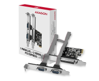 AXAGON Kontroler 1x port równoległy LPT + 2x port szeregowy RS232 - 1212031 - zdjęcie 2